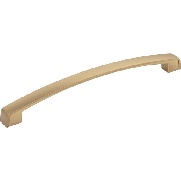 Jeffrey Alexander 192 mm Center-to-Center Satin Bronze Merrick Cabinet Pull 549-192SBZ